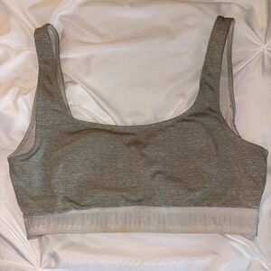 Gray PINK Brand Sports Bra